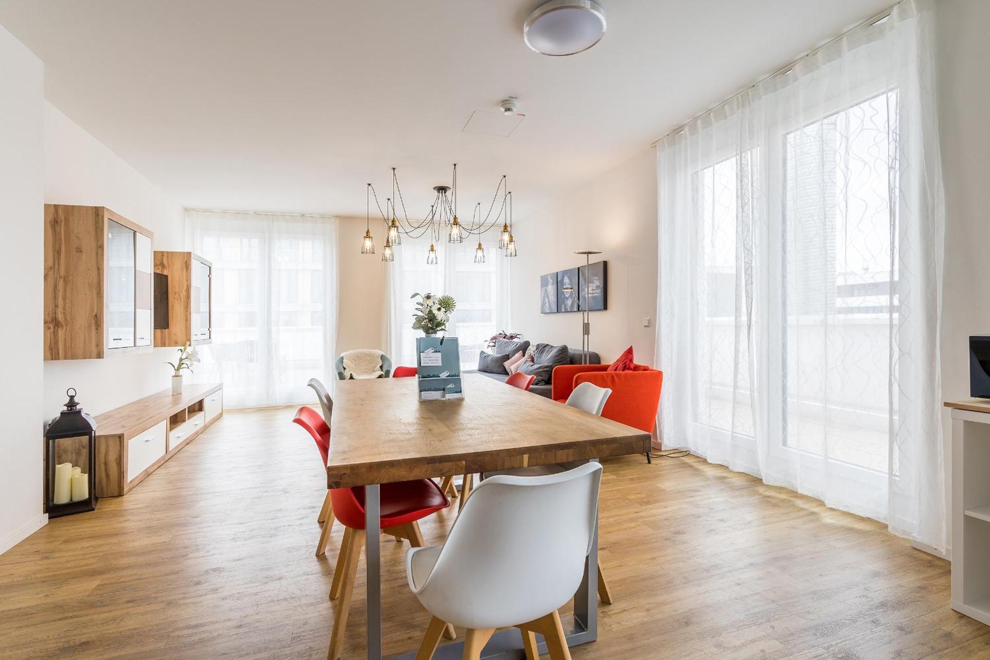 Penthouse-Appartements Freiburg Kamer foto